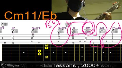 Giant Steps John Coltrane Jazz Solo Fingerstyle Chord Melody Guitar