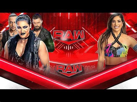 WWE 2k23 Raw Rhea Ripley Vs Raquel Rodriguez Winner Earns Title Shot