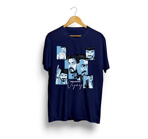 Thalapathy Vijay Tribute Tshirts Unisex Colourcrafts