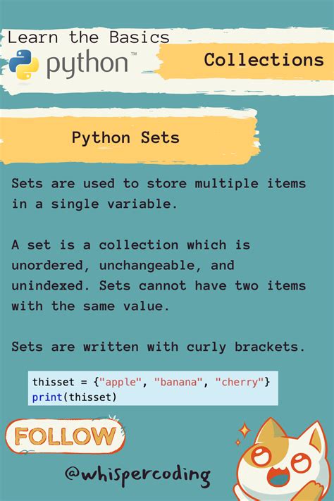 Coding For Beginners Python Learn The Basics Collections Artofit