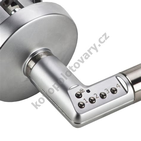 Nerezová elektronická bezpečnostní dveřní klika MUL T LOCK Code it s