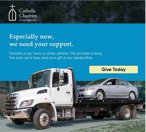 Donate Your Vehicle Catholic Charities Of La