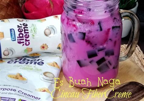 Resep Es Buah Naga Cincau Oleh Dewi Saraswati Cookpad