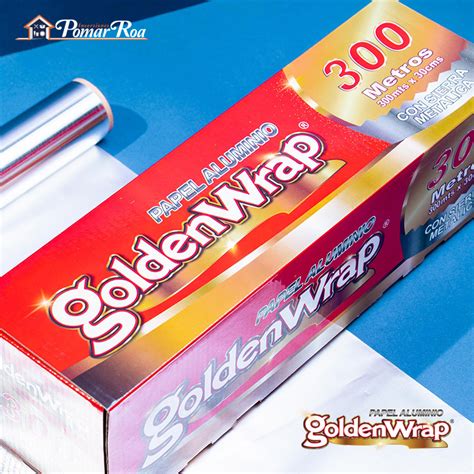 Venta Papel Aluminio Caja Metros Marca Goldenwrap Bogot