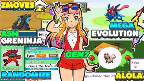 New Pokemon Gba Rom Hack With Randomizermega Evolutionalola Regionz