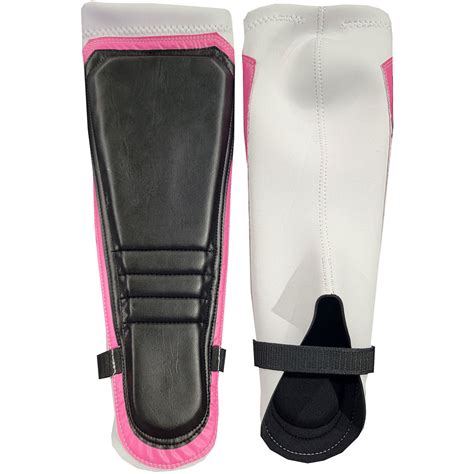 Black Natural With Pink Outline On White Kickpads —