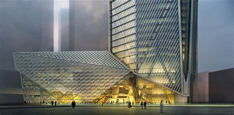 HOK's CMA tower nears completion in riyadh, saudi arabia