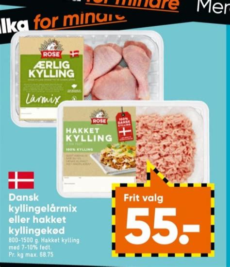 Hakket Kylling Bilka April Alle Tilbudsavis