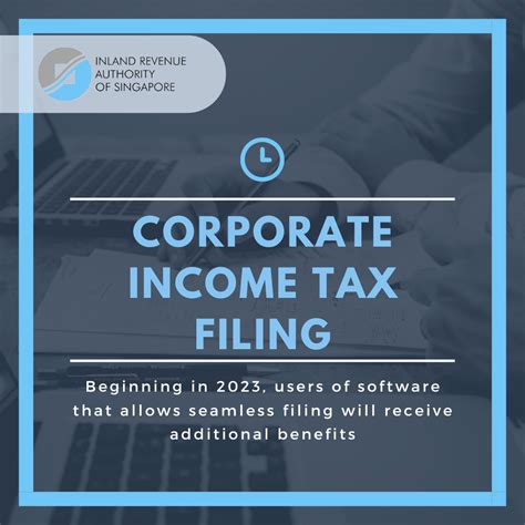 Corporate Income Tax Filing Beginning In 2023 Users Of Software That