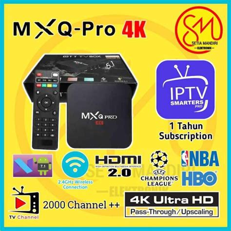 Jual Android Tv Box Mxq Pro K Smart Tv Box Garansi Media Player Mxq