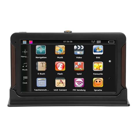 Vodool 7 Inch Capacitive Touch Screen Console Car Gps Navigator 128mb