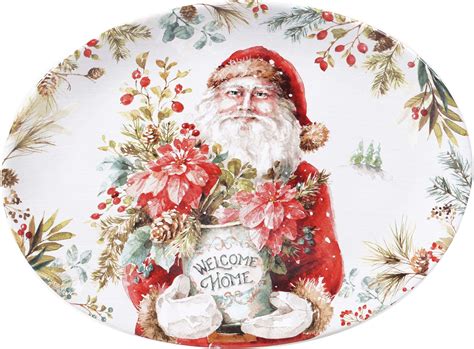 Amazon Pfaltzgraff Christmas Heritage 14 Inch Oval Platter Platters