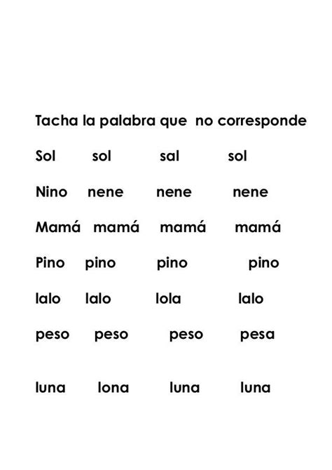 Atenci N Pinta Las S Labas Para Formar Las Palabras Ac