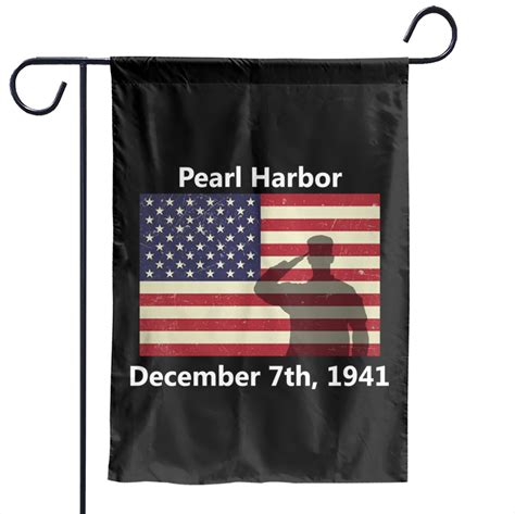 Pearl Harbor American USA US Flag Pullover Garden Flags sold by Reciprocity Royal | SKU 40004884 ...