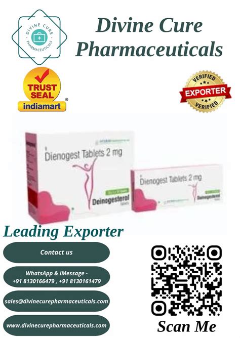 Dienogest Tablets Dienogest Tablets 2mg Latest Price Manufacturers