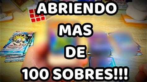 Abriendo Mas De Sobres De Yugioh Todos Los Sobres Que Hemos