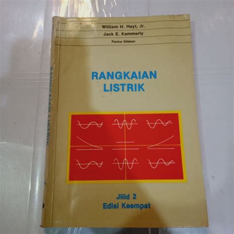 Jual Buku RANGKAIAN LISTRIK JILID 2 EDISI KEEMPAT HAYT Shopee Indonesia