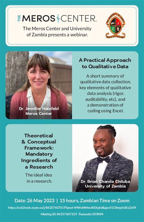 Webinar A Practical Approach To Qualitative Data And Theoretical And Conceptual Framework