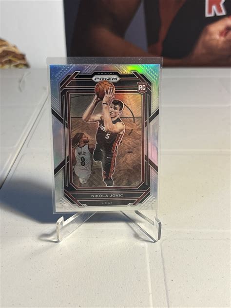 Panini Prizm Silver Prizm Nikola Jovic Rookie Rc Ebay