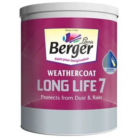 Berger Long Life Ltr Ltr Ltr Ltr At Best Price In Mumbai Id