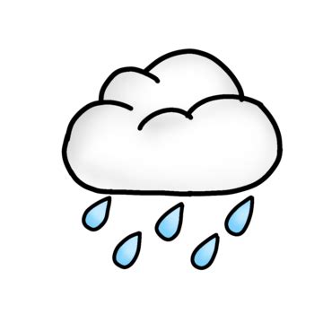 Illustration De Nuage De Pluie PNG Pluie Nuage Illustration Fichier