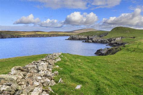 Ronas Hill From Ness Of Hillswick Dramatic Cliffs Interesting Geology