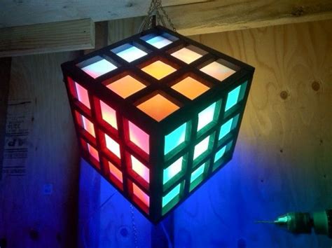 Rubiks Cube Lantern Cube Decor Cube Light Rubiks Cube