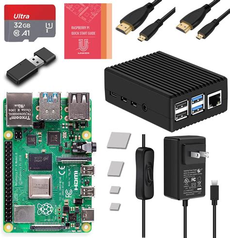 IUniker Raspberry Pi 4 4GB Starter Kit 32GB Edition Raspberry Pi 4