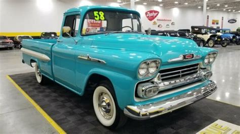 1958 Chevrolet Apache 3200 California Truck Automatic Overdrive For Sale Photos Technical