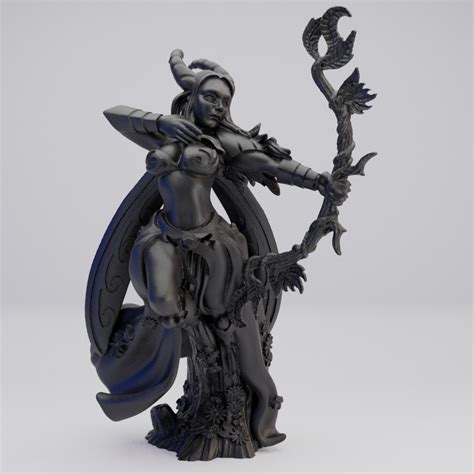 Hot Goblin 角弓兵 ミニチュア ホットゴブリン ティーフリングの狩人