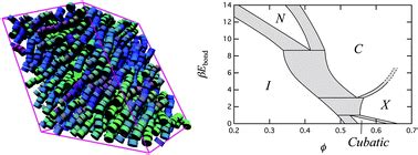 Linear Aggregation And Liquid Crystalline Order Comparison Of Monte