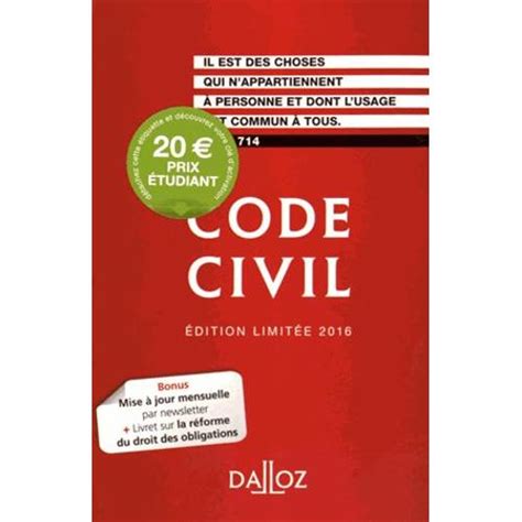 Code Civil Edition Limit E Droit Rakuten