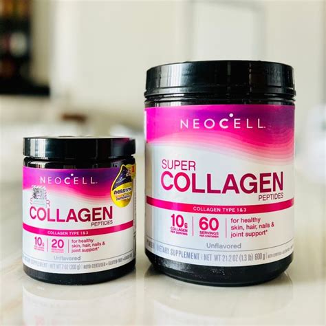 Neocell Super Collagen Peptides Unflavored Powder Collagen Type 1 And 3