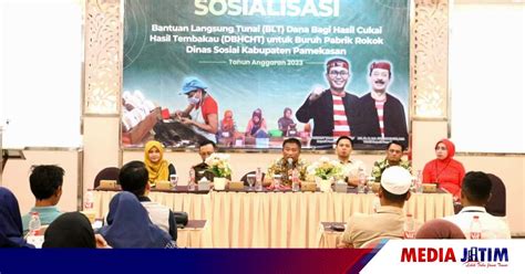 Dinsos Pamekasan Sosialisasikan Blt Dbhcht Verifikasi Data