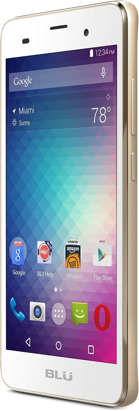 Blu Dash M2 50 Smartphone Us Gsm Unlocked Gold Cell