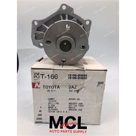 Npw Japan Water Pump T Toyota Camry Acv Estima Acr Shopee