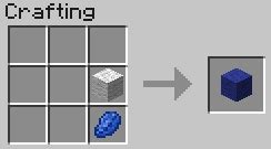 Minecraft Wiz: BLUE WOOL! A DYED BLOCK OF WOOL!