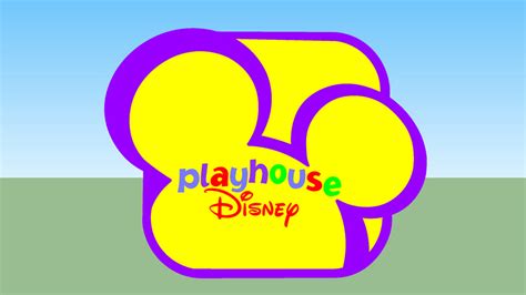 2010 Playhouse Disney logo | 3D Warehouse