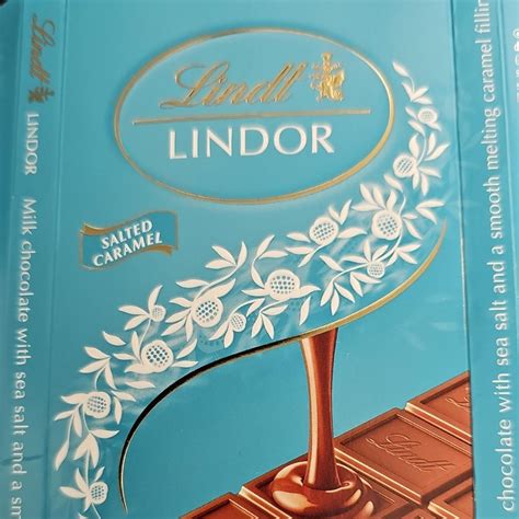 Lindor Salted Caramel Lindt Kalorie Kj A Nutri N Hodnoty