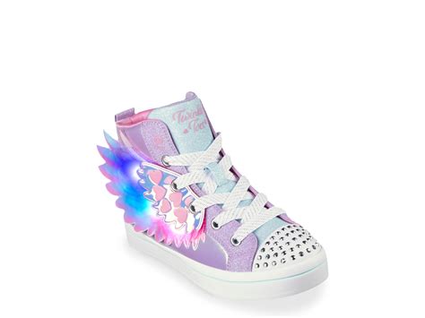 Skechers Twinkle Toes Twi Lites 20 Wingsical Wish High Top Sneaker