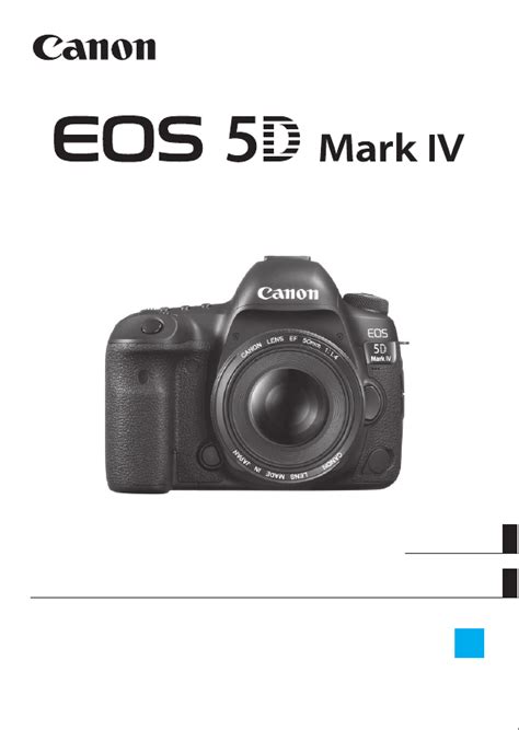 Mode D Emploi Canon Eos D Mark Iv Des Pages