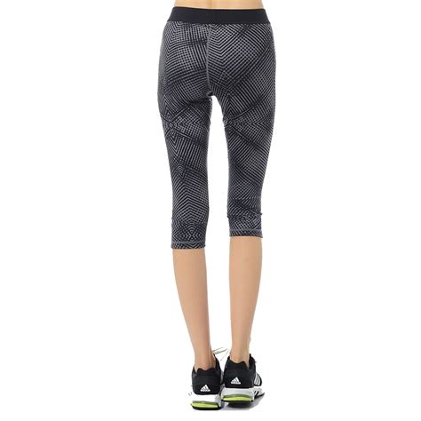 Adidas Performance Womens Techfit Capri 3 4 Global Training Gym