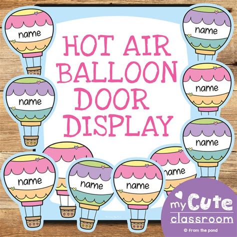 Hot Air Balloon Label Twinkl At Aron Desrochers Blog