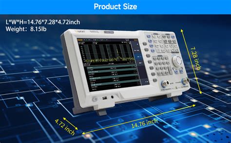 OWON XSA815 TG Digital Spectrum Analyzer With Tracking Generator 9kHz