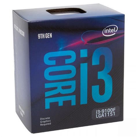 Processador Intel Core I3 9100F Coffee Lake 3 6GHz 4 2GHz Max Turbo