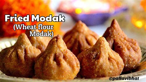 Fried Modak Recipe Wheat Flour Modak Ganesh Chaturthi Special