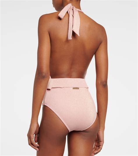 Eva Swimsuit In Pink Alexandra Miro Mytheresa