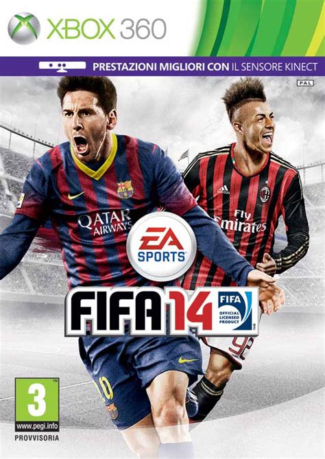 Fifa 14 Cover For Italy Featuring El Shaarawy With Lionel Messi