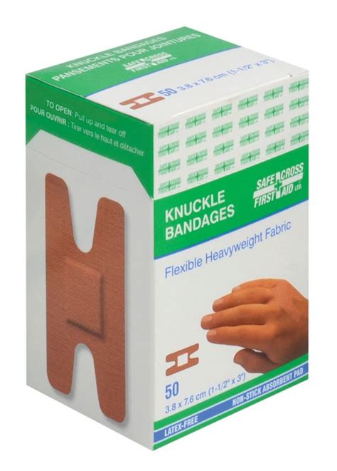 Knuckle Bandages - 3.8 x 7.6 cm - First Aid Canada