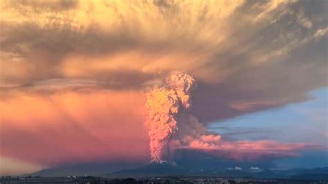 Video Mira El Impactante Time Lapse De La Erupción Del Volcán Calbuco